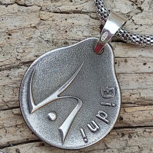 Amuleto Didni, Big-D. Plata 925.
