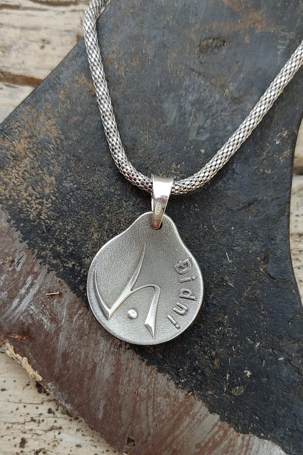 Amuleto Didni, Big-D. Plata 925.