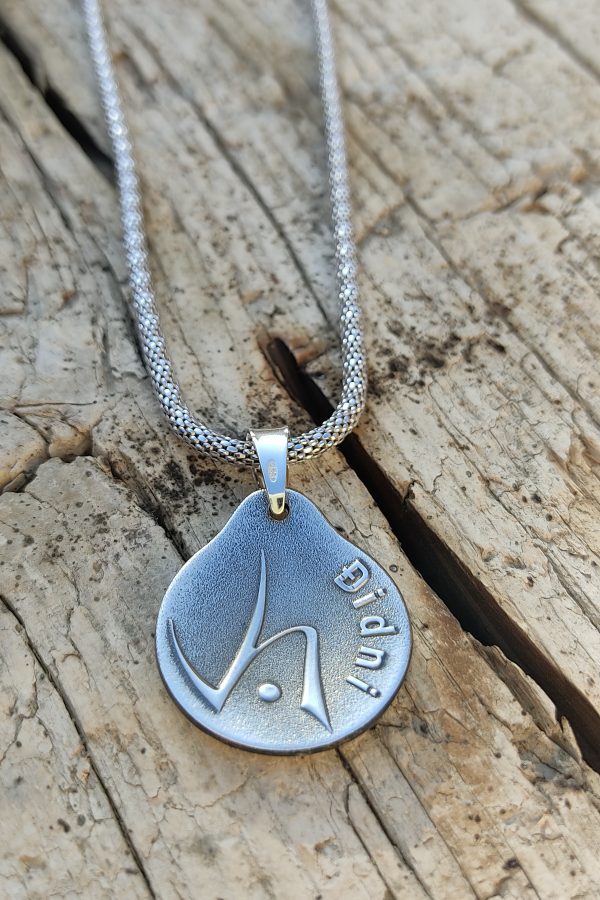 Amuleto Didni, Big-D. Plata 925.