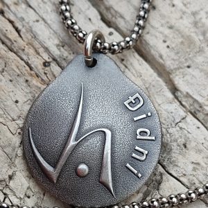 Amuleto Didni, Big-D. Plata 925.