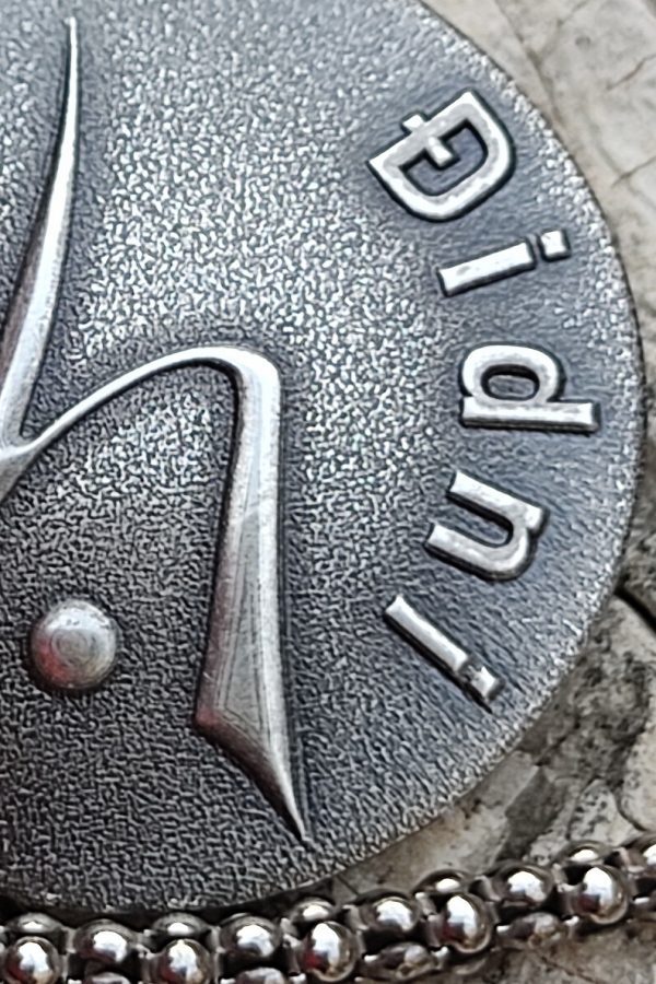 Amuleto Didni, Big-D. Plata 925.