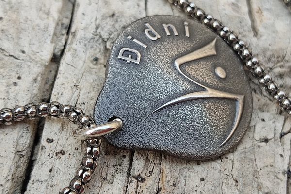 Amuleto Didni, Big-D. Plata 925.