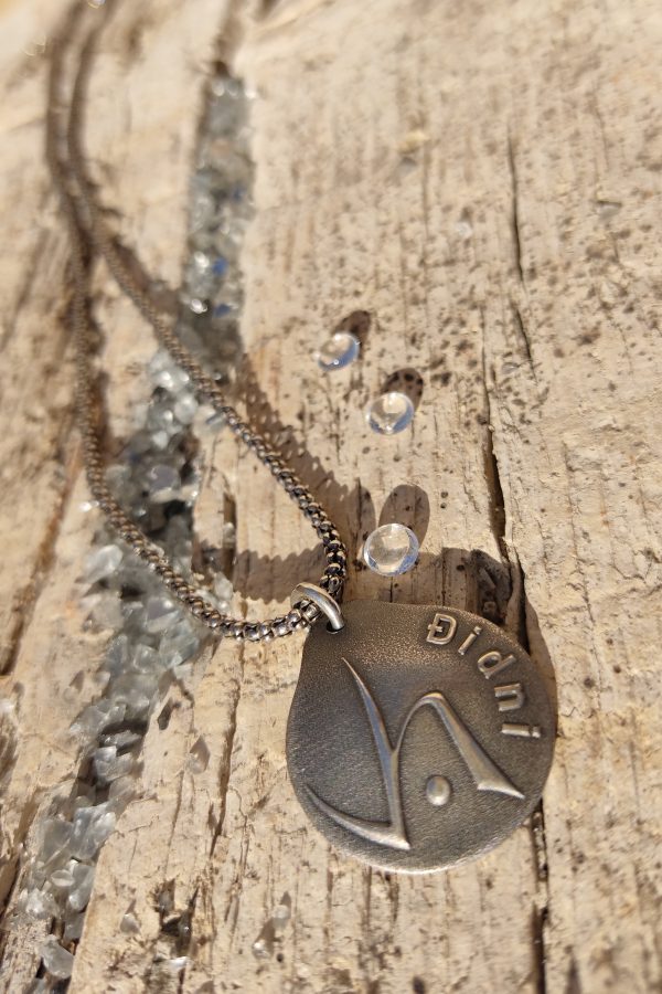 Amuleto Didni, Big-D. Plata 925.