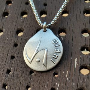 Amuleto Didni, Big-D. Plata 925.