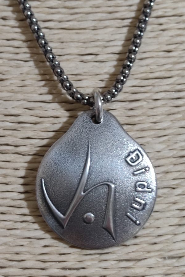 Amuleto Didni, Big-D. Plata 925.