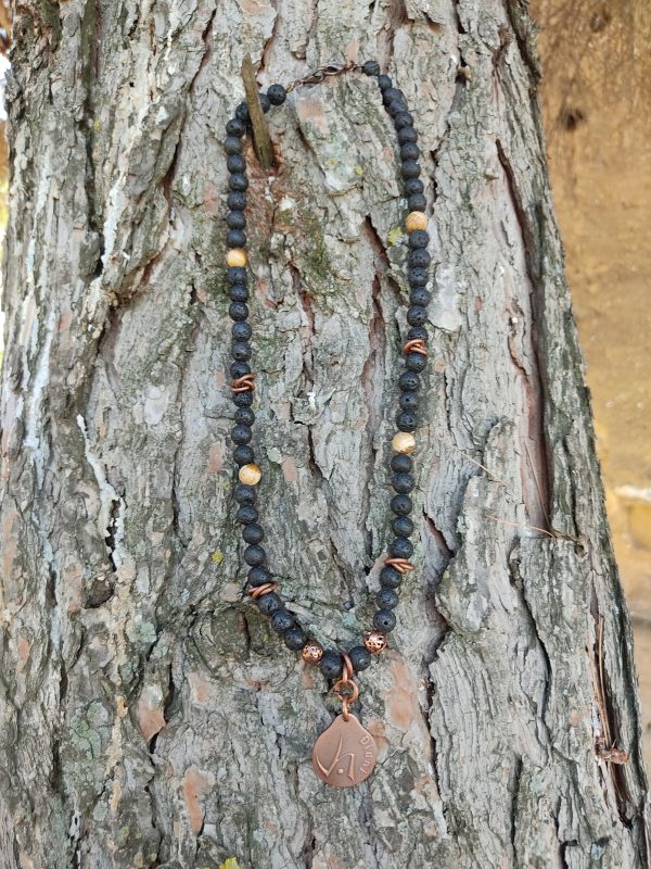 Collar Harley, más amuleto Didni Cobre.