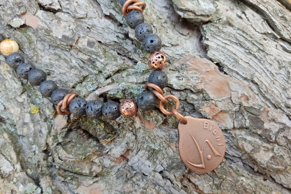 Collar Harley, más amuleto Didni Cobre.