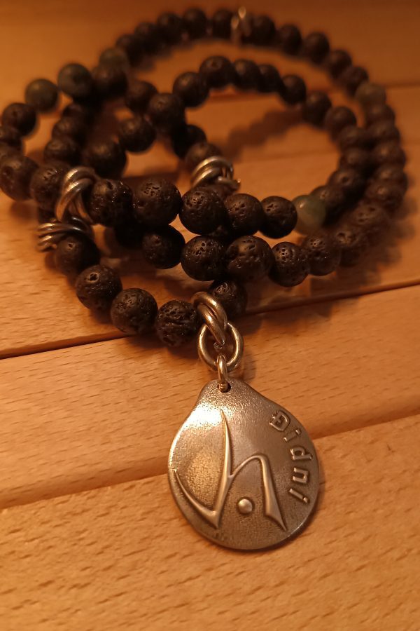 Collar Harley 925, más amuleto Didni.