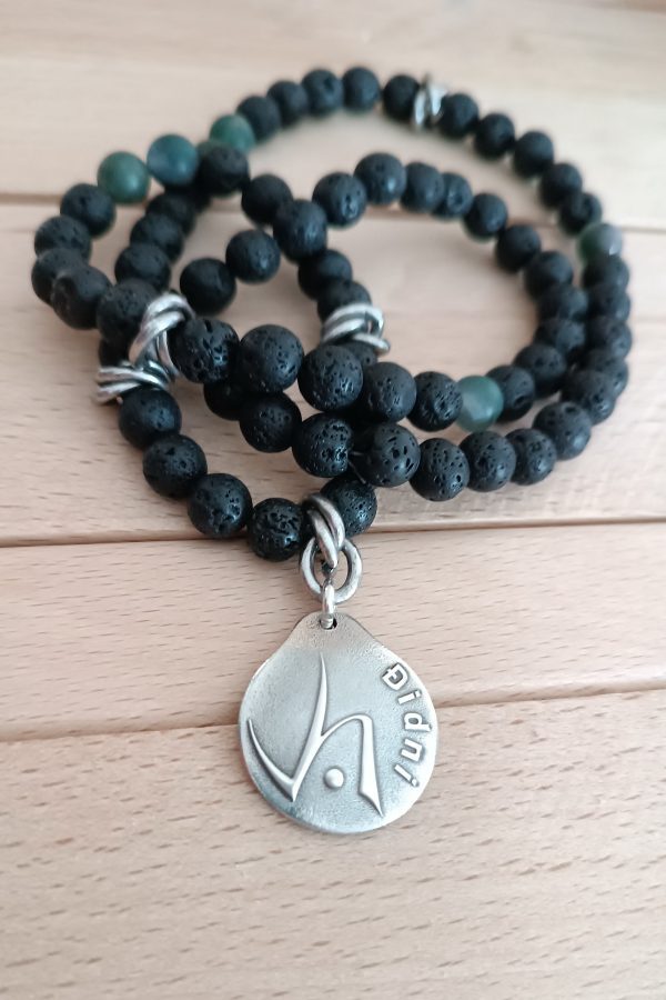Collar Harley 925, más amuleto Didni.