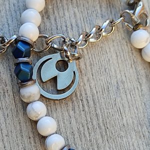 Pulsera de piedra Lilith-S. Blanca