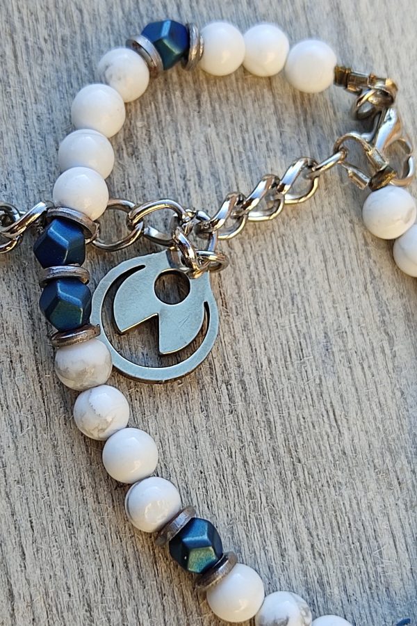 Pulsera de piedra Lilith-S. Blanca