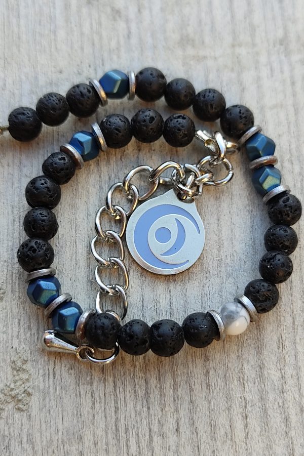 Pulsera de piedra Lilith-S. Negra.