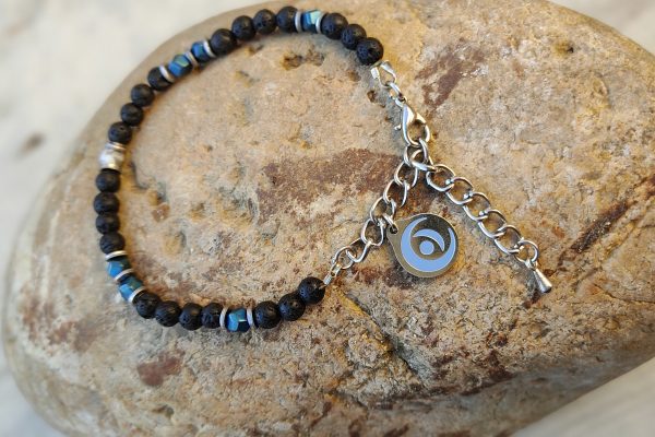 Pulsera de piedra Lilith-S. Negra.