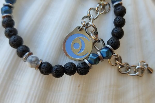 Pulsera de piedra Lilith-S. Negra.