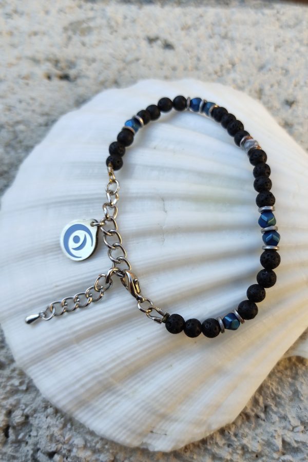 Pulsera de piedra Lilith-S. Negra.