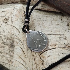 Amuleto Didni, Big-D. Plata 925.