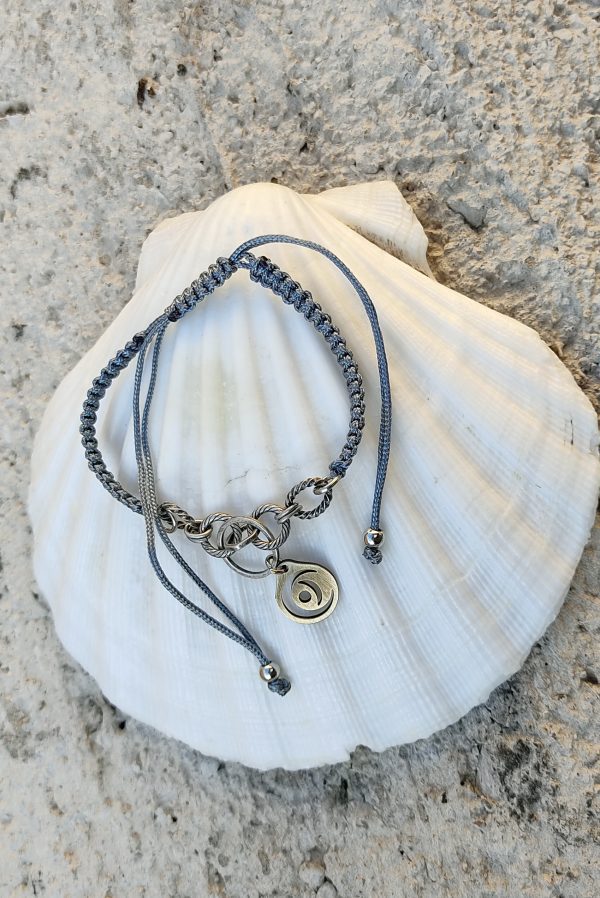 Pulsera macramé Luna.