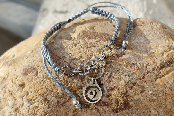 Pulsera macramé Luna.
