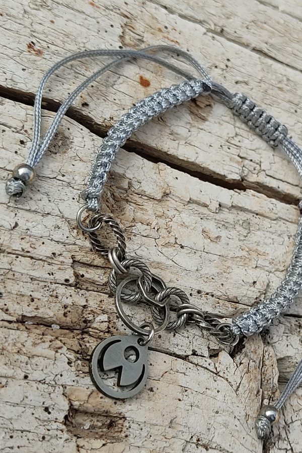 Pulsera macramé Sol.