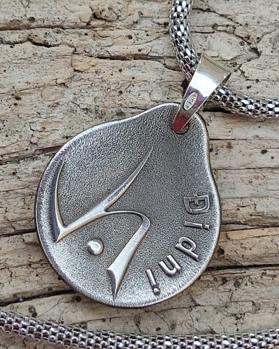 Amuleto Didni, Big-D. Plata 925.
