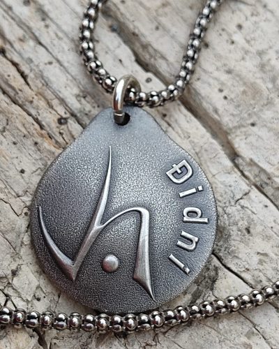 Amuleto Didni, Big-D. Plata 925.