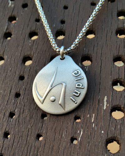 Amuleto Didni, Big-D. Plata 925.