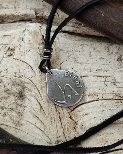 Amuleto Didni, Big-D. Plata 925.