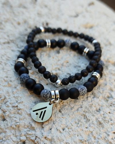 Pulsera Black & Blue. Fuego.